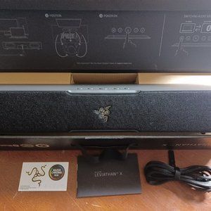 Razer Leviathan V2X Bluetooth Gaming Soundbar RGB Lighting PC Mobile USB-C